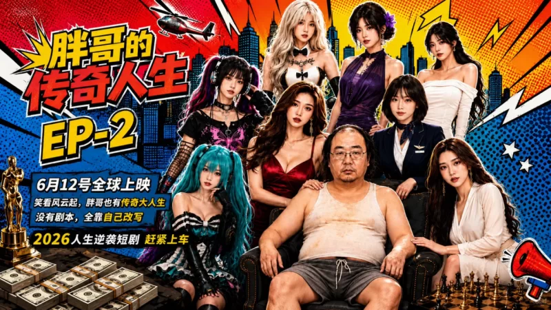 [补档]AI真人短剧 《胖哥的传奇人生》第1~4集 CV中配 [4V+493M][百度盘]-嘤嘤怪之家